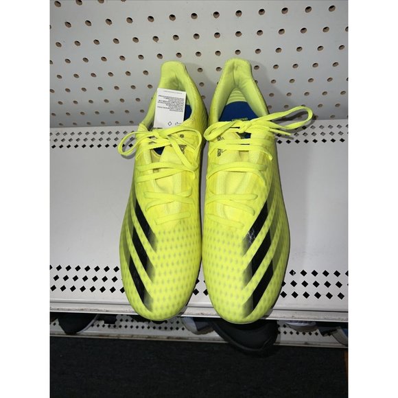 Adidas X Ghosted.3 FG Mens Soccer Cleats Size 13 Neon Green Black FW6948 - Picture 4 of 8